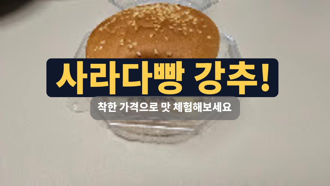 고양사라다, 고양시에서 만난 맛있는 햄버거와 사라다빵 방문 후기 썸네일
